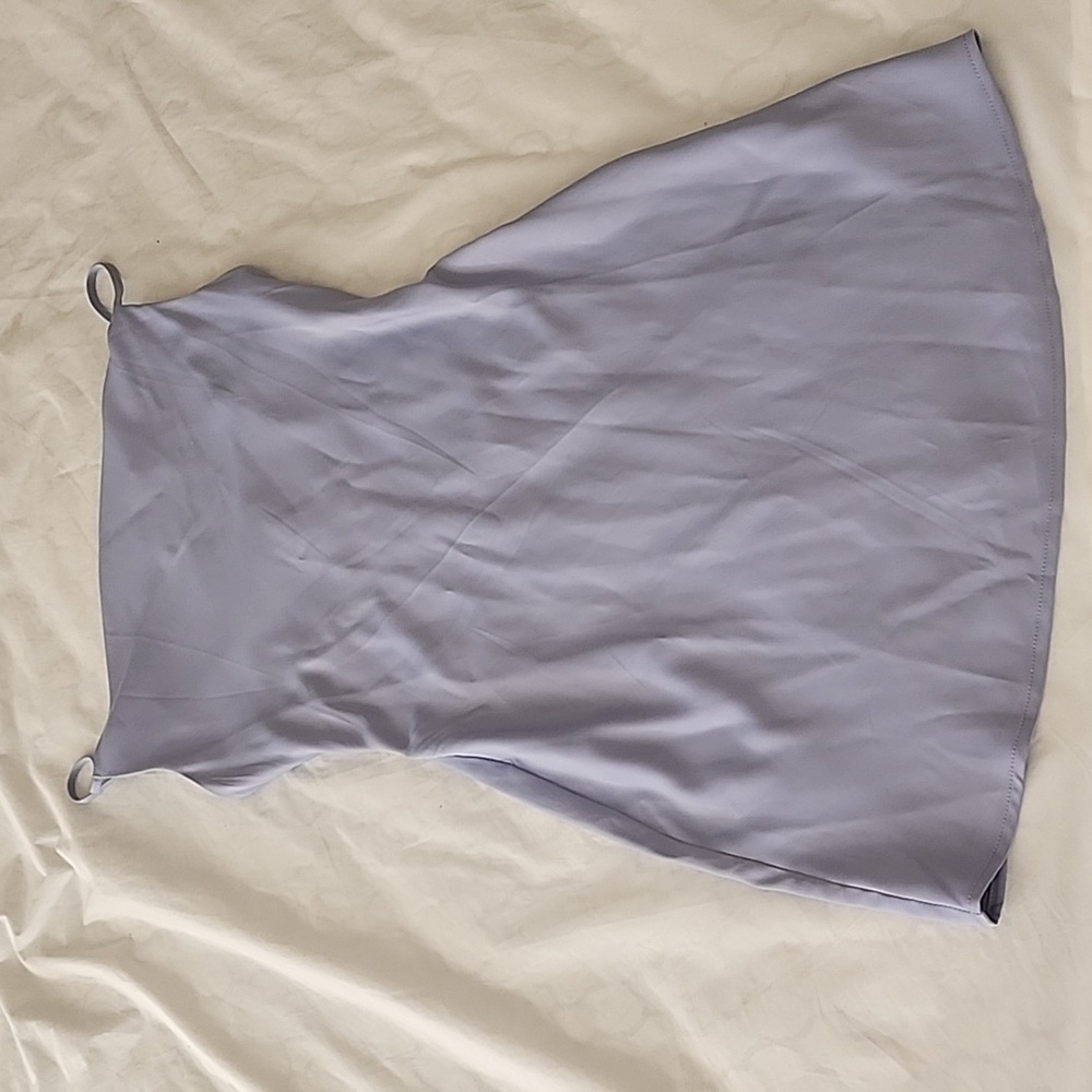 Urban Outfitters Light Blue Satin Mini Dress